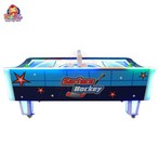 वाणिज्यिक घुमावदार एयर हॉकी टेबल आर्केड मशीन